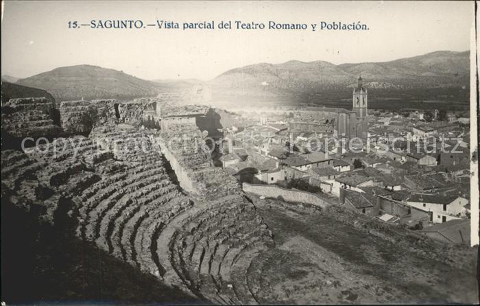 Sagunt Teatro Romano y Poblacion