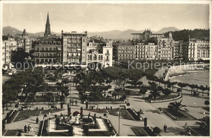 San Sebastian  Pais Vasco ES Jardines de Alderdi Eder