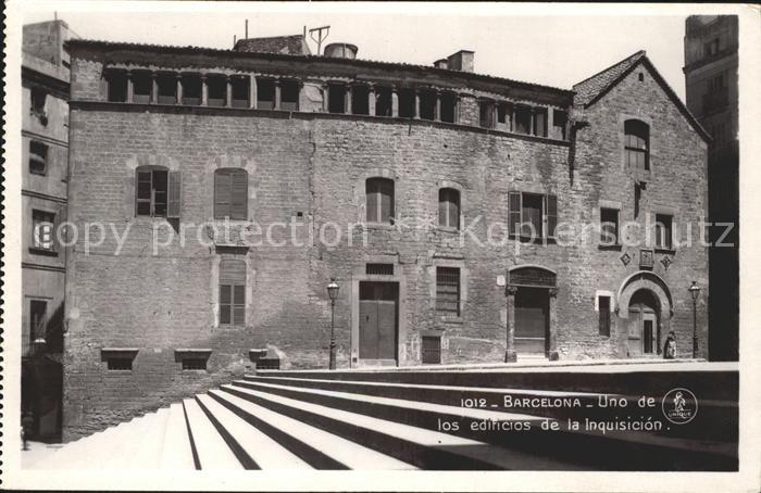 Barcelona Cataluna Uno de los edificio de la Inquisicion