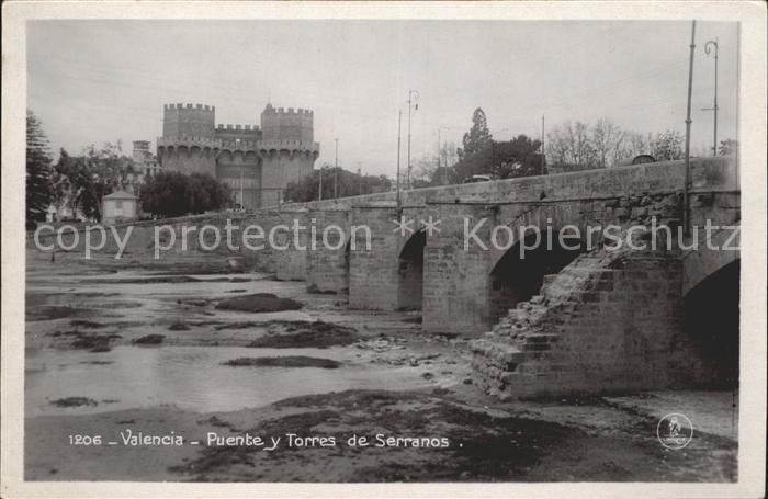 Valencia Valenciana Puente y Torres de Serranos