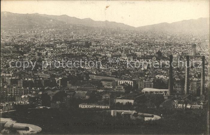 Barcelona Cataluna El Montjuich