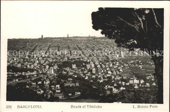Barcelona Cataluna El Tibidabo