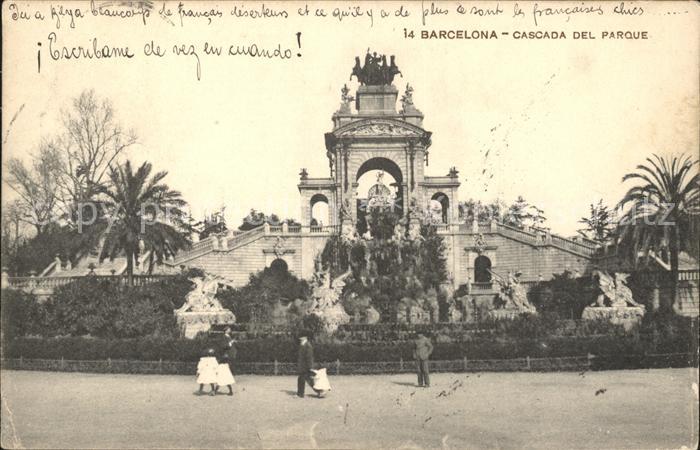 Barcelona Cataluna Cascada del Parque