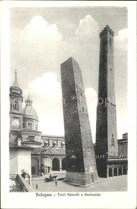 Bologna Torri Asinelli e Garisenda