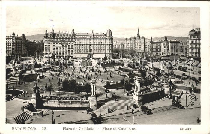 Barcelona Cataluna Plaza de Cataluna