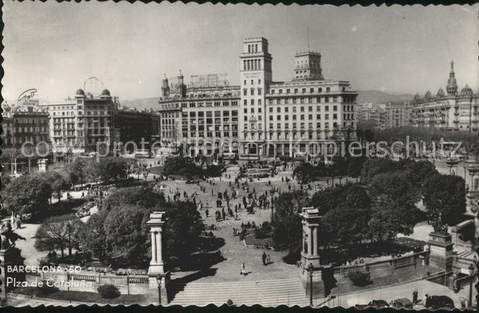Barcelona Cataluna Plaza de Cataluna