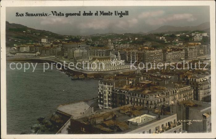 San Sebastian  Pais Vasco ES El Monte Urgull