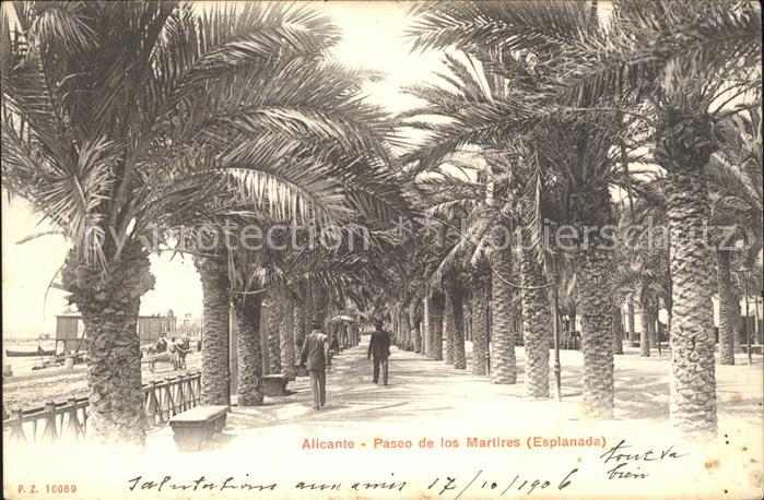 Alicante Paeo de los Maritires