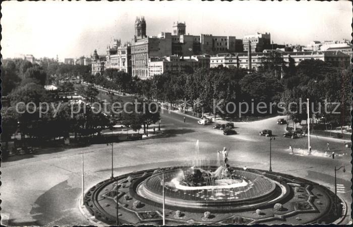 Madrid Spain La Fuente de Neptuno