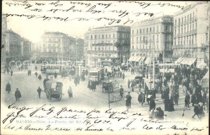 Madrid Spain Puerta del sol