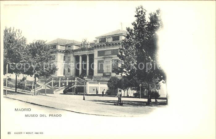 Madrid Spain Museo del Prado
