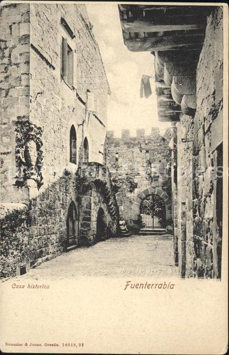 Spanien Casa historica Fuenterrabia