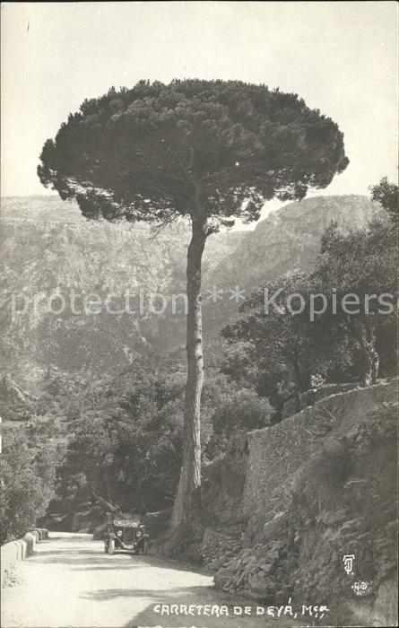 Spanien Carretera de deya