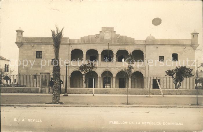 Sevilla Andalucia Pabellon de la Republica Dominicana