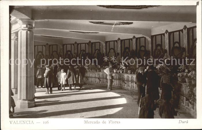 Valencia Valenciana Mercado de Flores