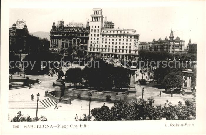 Barcelona Cataluna Plaza Cataluna