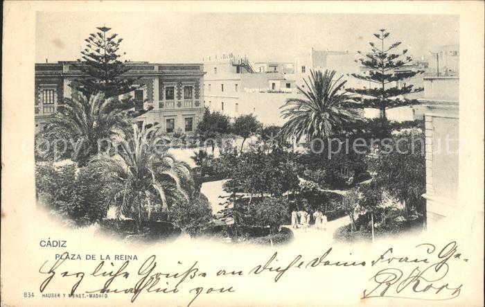 Cadiz Andalucia Plaza de la Reina