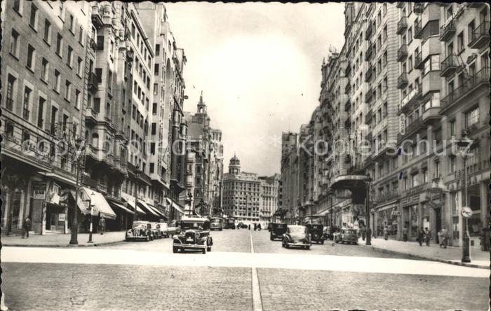 Madrid Spain Avenida de Jose Antonio