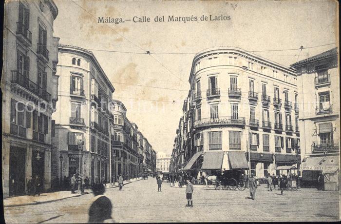 Malaga Andalucia Calle del Marques de Larios