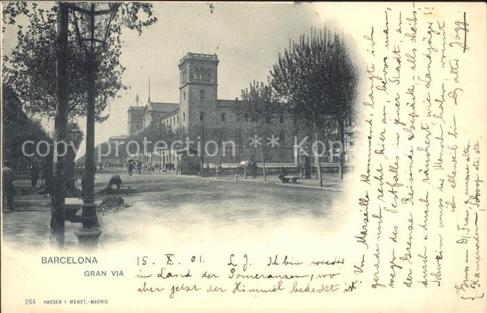 Barcelona Cataluna Gran Via Palacio