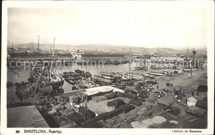 Barcelona Cataluna El Puerto Barco