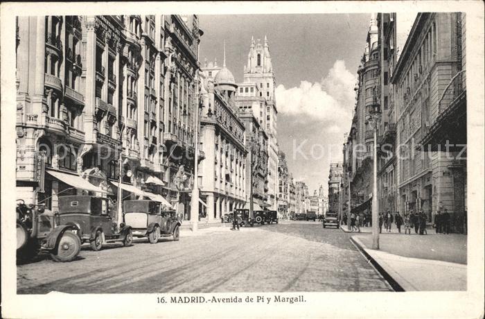 Madrid Spain Avenida de Pi y Margall