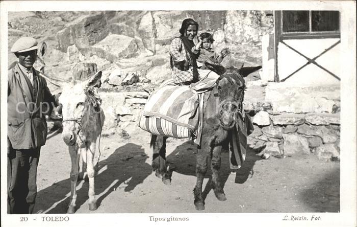 Toledo Castilla-La Mancha Tipos gitanos