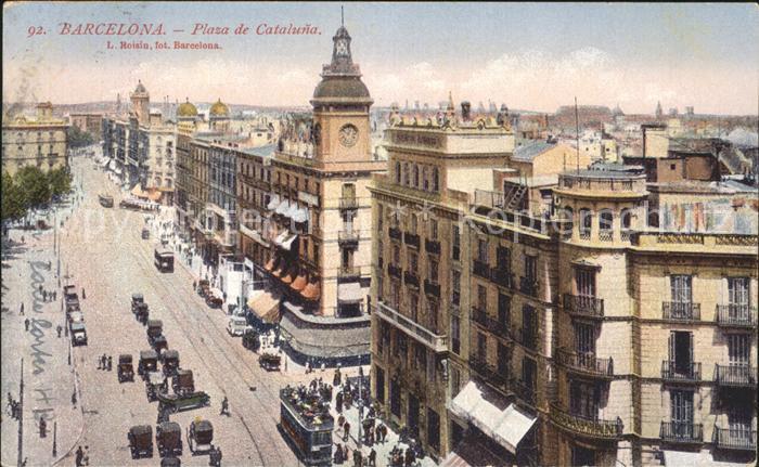 Barcelona Cataluna Plaza de Cataluna