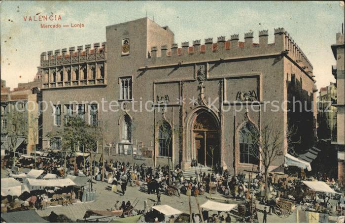 Valencia Valenciana Mercado la Lonja