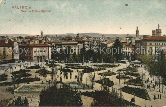 Valencia Valenciana Plaza de Emilio Castelar