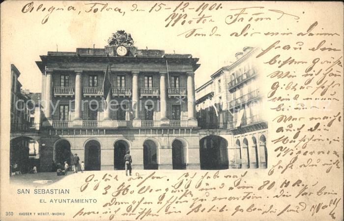 San Sebastian Pais Vasco ES El Ayuntamiento