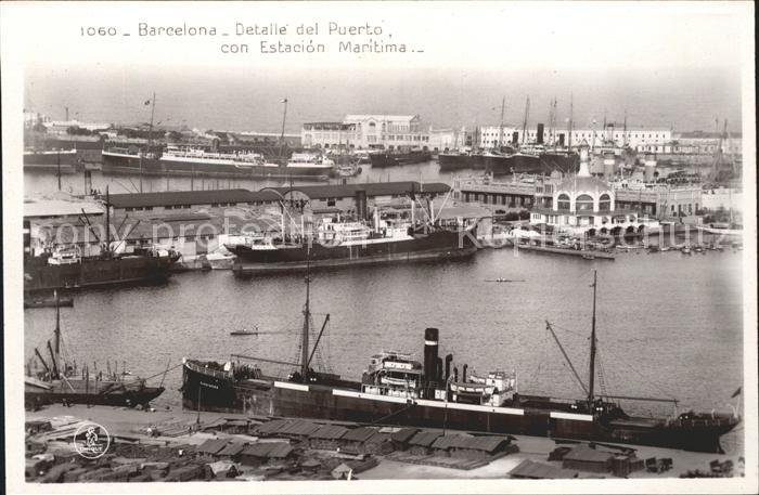 Barcelona Cataluna El Puerto con Estacion Maritima