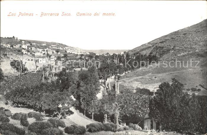 Las Palmas Gran Canaria Barranco Seco Camino del monte