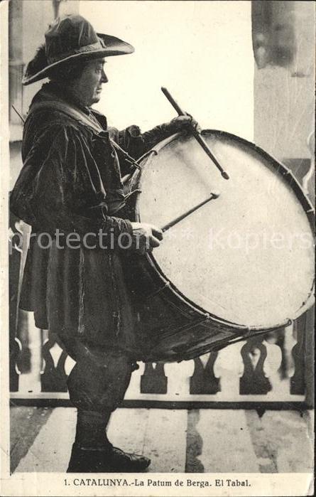 Cataluna Catalunya La Patum de Berga el Tabal