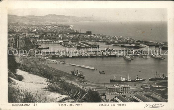 Barcelona Cataluna Detall del Port