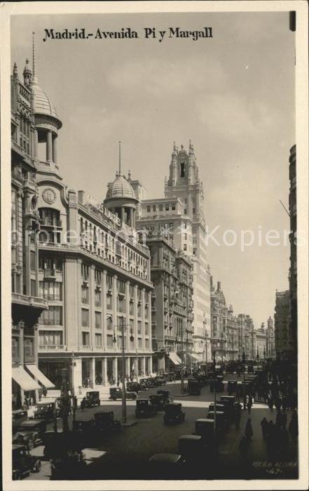 Madrid Spain Avenida Pi y Margall