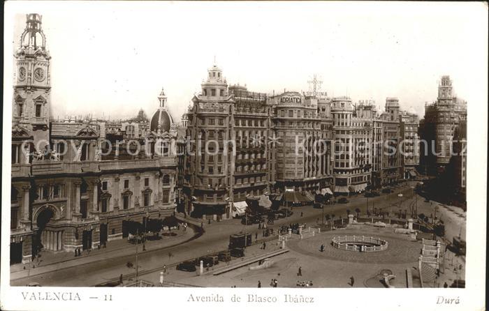 Valencia Valenciana Avenida de Blasco Ibanez