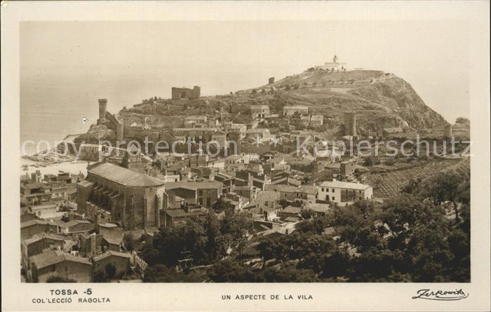 Tossa de Mar Un aspecte de la Vila