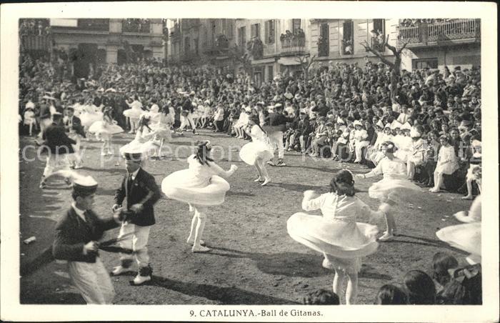 Cataluna Catalunya Ball de Gitanas