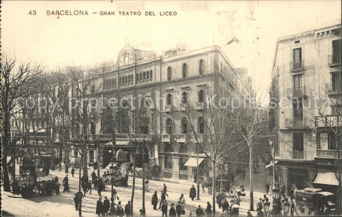 Barcelona Cataluna Gran Teatro del Liceo