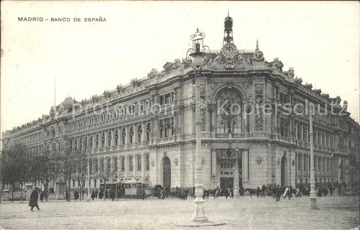 Madrid Spain Banco de Espana