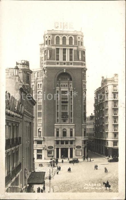Madrid Spain El Edificio Cine