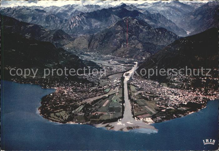 Lago Maggiore mit Ascona Locarno Monte Bre Cardada