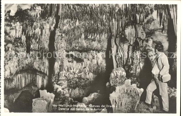 Hoehlen Caves Grottes Mallorca Manacor Cuevas del Drach Detal