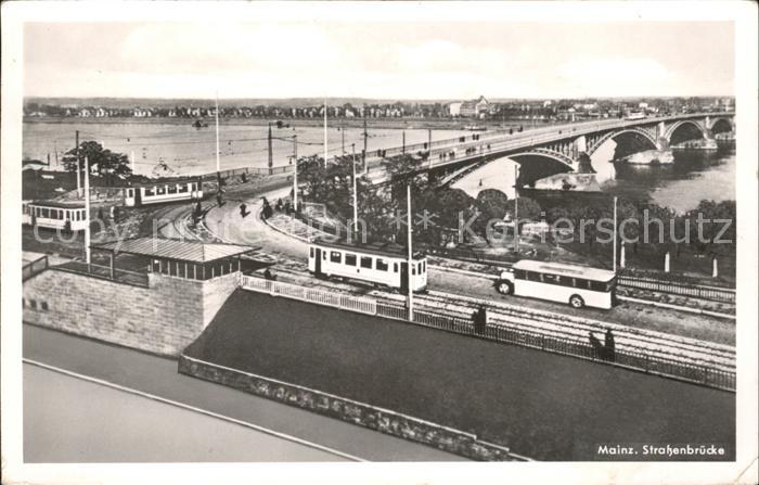 Strassenbahn Mainz Strassenbrücke