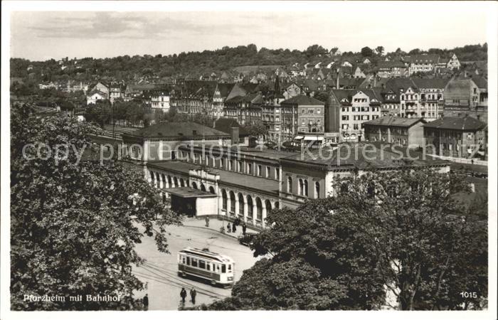 Strassenbahn Pforzheim Bahnhof