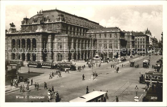 Strassenbahn Wien I. Staatsoper