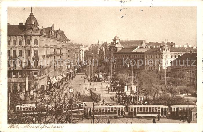 Strassenbahn Wien Mariahilferstrasse
