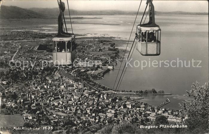 Seilbahn Pfänder Bregenz Foto-Risch-Lau-Nr. 1635
