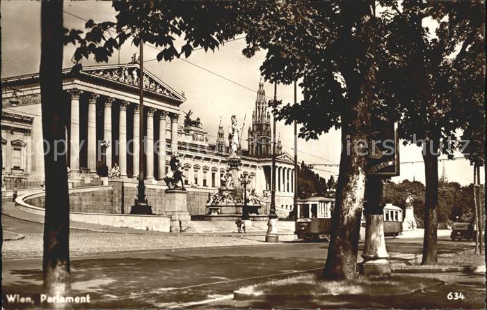 Strassenbahn Wien Parlament